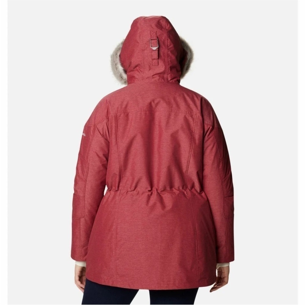 Columbia Women's Carson Pass Interchange Jacket, Beet, X-Small NWOT Two in One - Picture 6 of 10